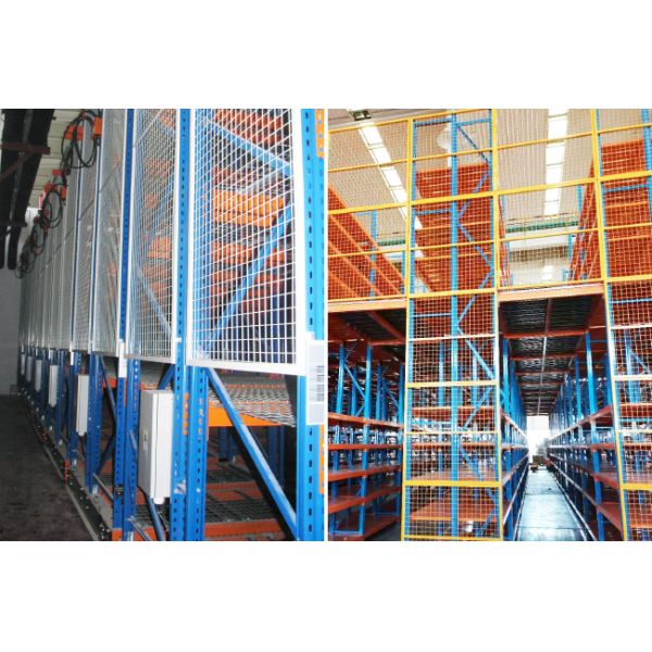 Back Wire Mesh Fencing for Warehouse Storage Rack Heavy Duty Pallet Racking