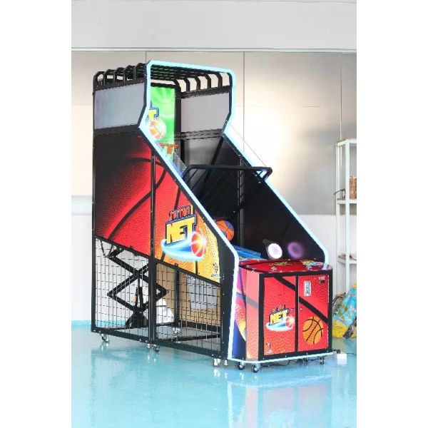 65 Inch LCD Arcade Street Basketball Shooting Game Machine