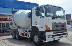 Quality Euro III Refurbished Concrete Mixer Trucks Zoomlion Mixer Truck 10m3 With HINO 700 Chassis for sale