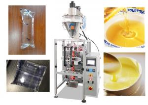 Quality Stainless Steel Automatic Liquid Pouch Packing Machine 0.5 - 1% High Accuracy for sale