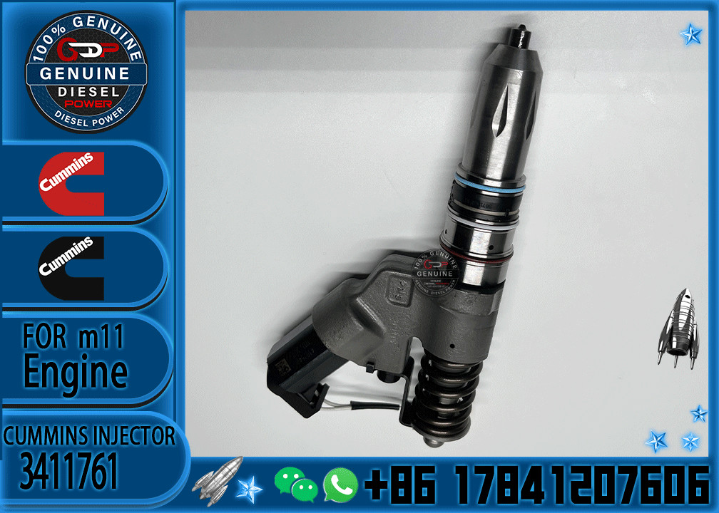 Common rail injector fuel injecto 4307516 3411761 3411845 4307547 for M11 Excavator QSM11 ISM11 M11