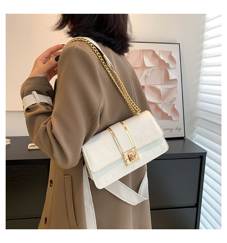 Designer Bag for Women All Seasons Zipper Hasp Closure Fashion Handbag
