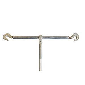 Quality 10KN 20KN 30KN 50KN Steel Turnbuckle Hook Tightener Adjusting for sale