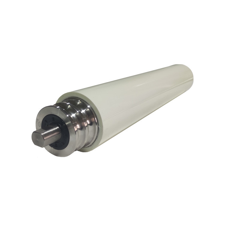 Wear Resistance O-Groove Conveyor Transition Roller With Polyurethane Adhesive