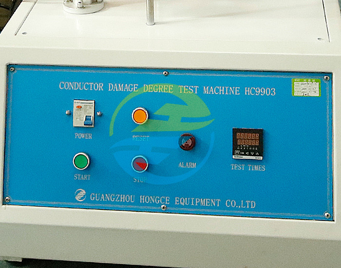 IEC Test Equipment for Conductor Damage Degree Testing with Guide Rail Structure and Multiple Test Stations