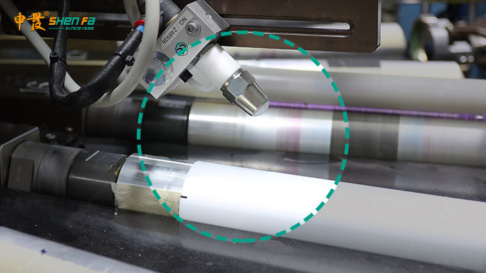 PE Tube Varnishing Five Colors Automatic Screen Printing Machine