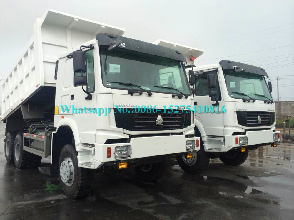 SINOTRUCK HOWO 30T 336hp 6x6 10 wheeler all wheel Drive off road Mining Dump Truck For DR CONGO Rough Terrain Road