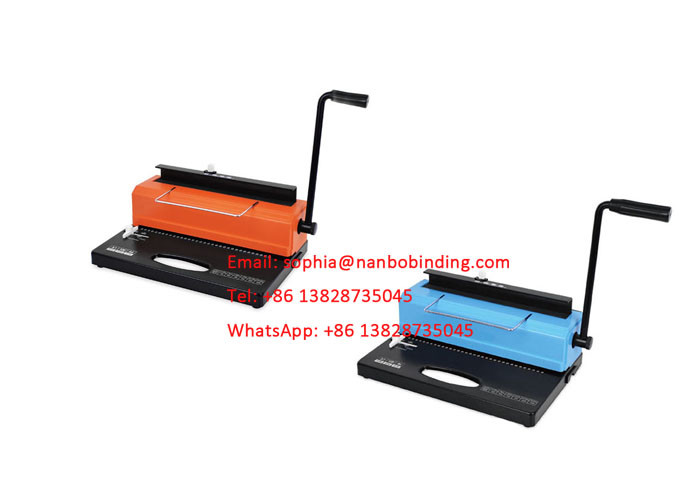 14.3mm Wire Ring Binding Machine For A4 Paper Notebook