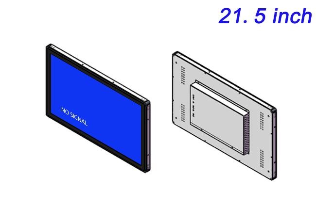 21.5-Inch Embedded Monitor for Corporate Displays, Industrial Dashboards, Hospitality Applications, and Smart City Interfaces