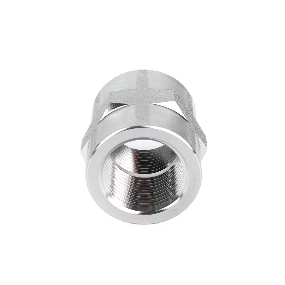 5000 Manufacturer Supply 1/8" To 2" Carbon Steel NPTF Internal Thread Nipple Pipe Joint