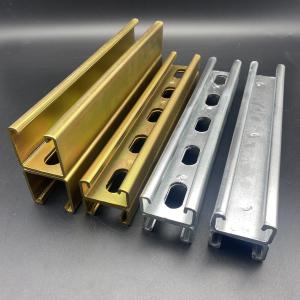 Quality Electrical Zinc 41x62 41x41 Back to Back Unistrut Channel for sale
