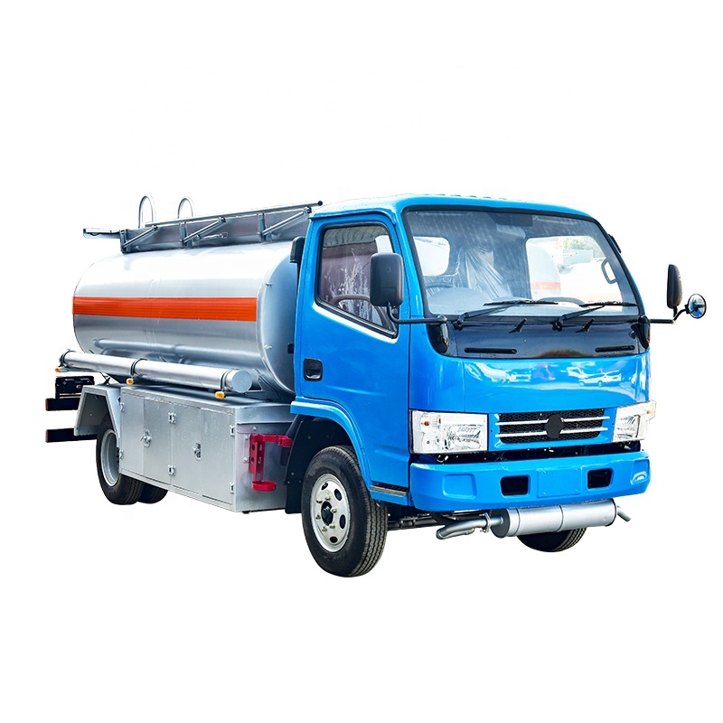 Right Drive Heavy Duty Carbon Steel Tank Truck 4x2 Oil Refuelling Truck 1-10T Capacity