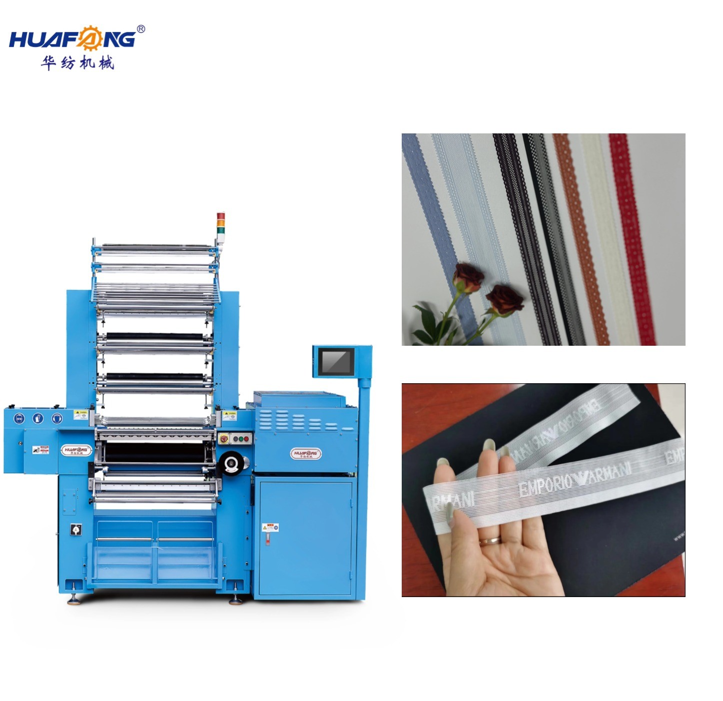 Quality 1400W Computer Crochet Knitting Machine Lace Elastic Tape Making Machine for sale