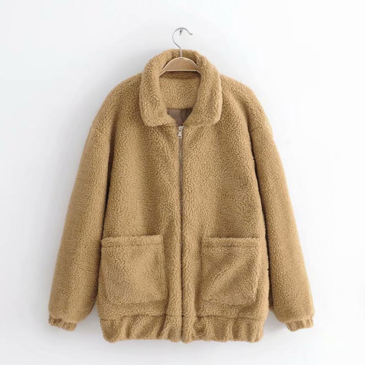 Fashion lamb wool warm coat /Cashmere outer wear/customized lana overcoat