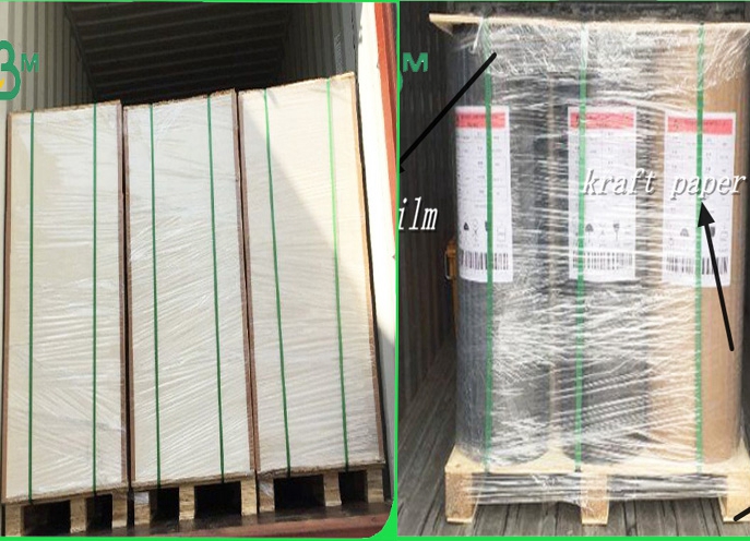 Width 25 * 38 inch 350gsm naturel white Good stiffness Art coated for Album 