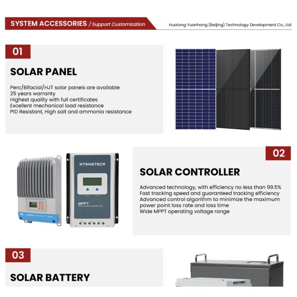 Residential Off Grid Solar Power Systems 300W 3038W Off Grid Rv Solar System