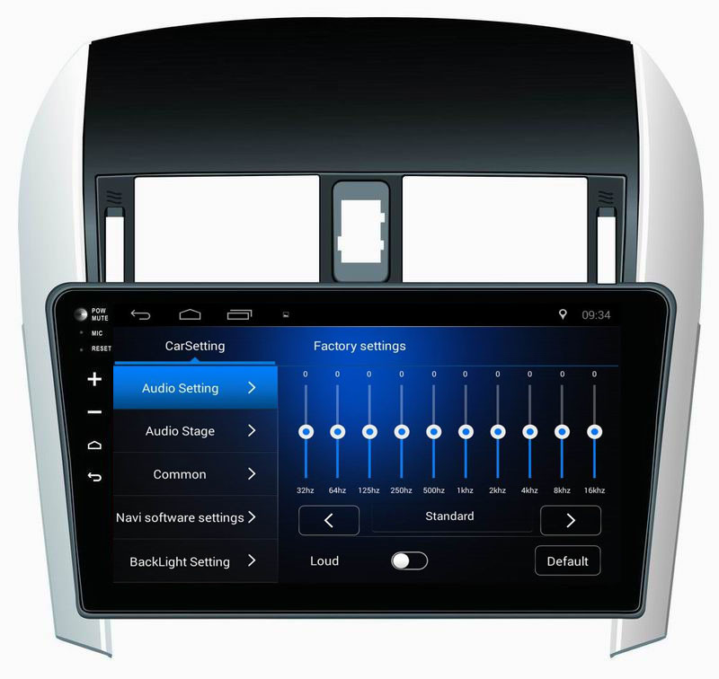 Ouchuangbo car radio gps navigation stereo for Toyota Corolla 2007-2011 with BT SWC USB reverse camera android 8.1