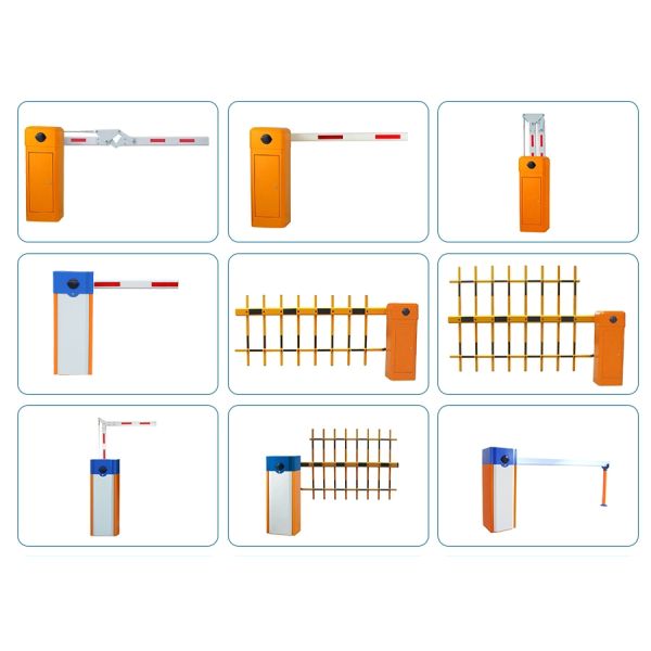 IP54 120W Cold Rolled Steel Vehicle Boom Barrier Automatic Parking Control System