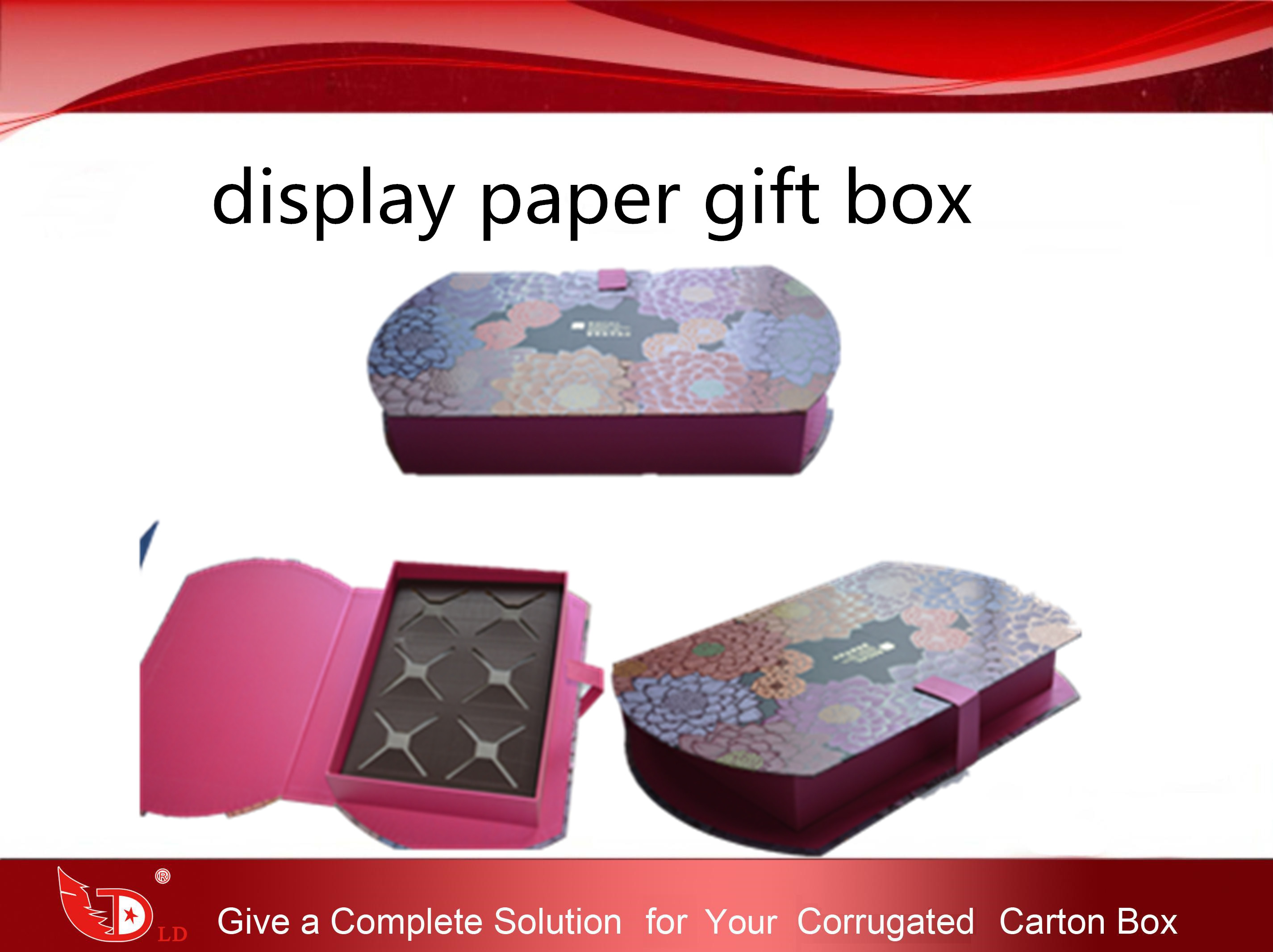 display paper gift box