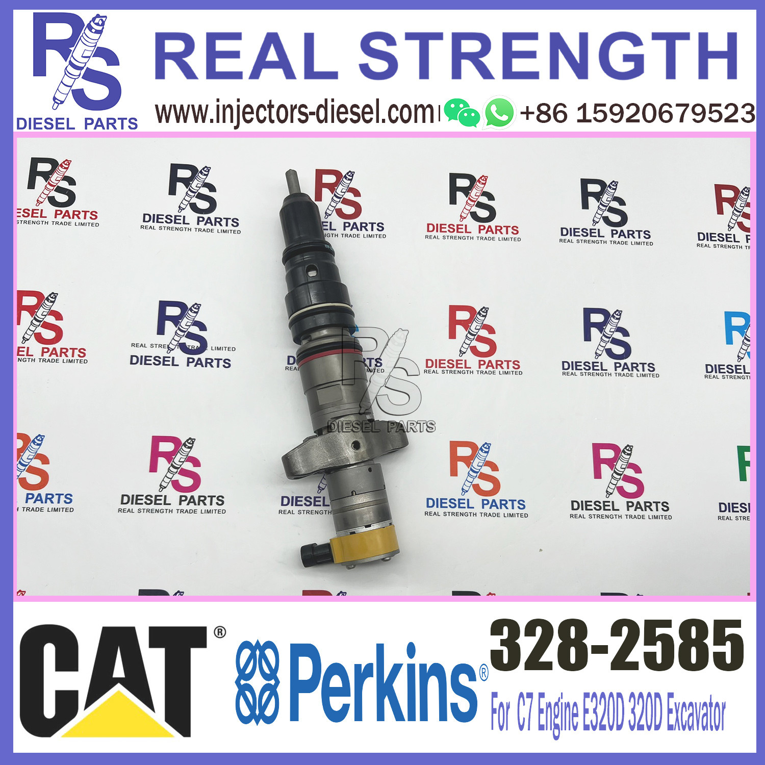 Diesel spare part cat C7 injector 557-7627 328-2585 for caterpillar engine c7 fuel injector