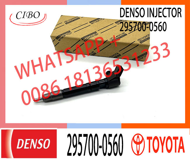 High Quality Fuel Injector 23670-09430 23670-11020 23670-19025 295700-0560 23670-0E020 for Toyota Hilux 2GD-FTV 2.4L