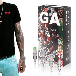 Quality 20pcs Disposable Tattoo Needles 7RL Stainless Steel Cartridges for sale