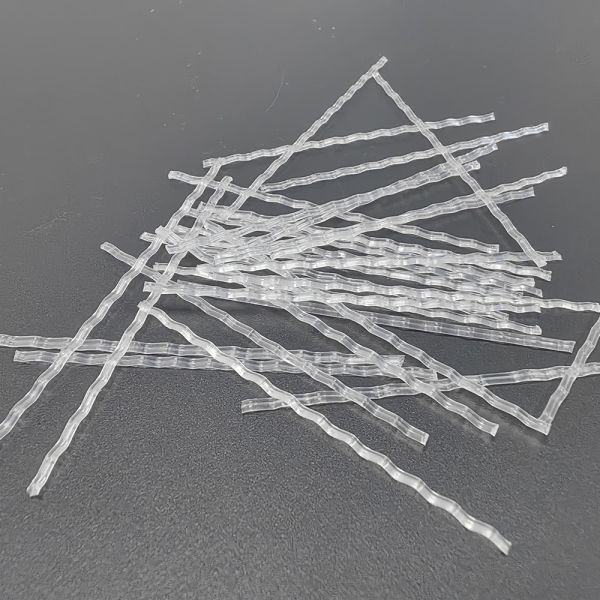 Synthetic PP Polypropylene Macro Wave Fiber for Concrete Reinforcement for Mortar Use