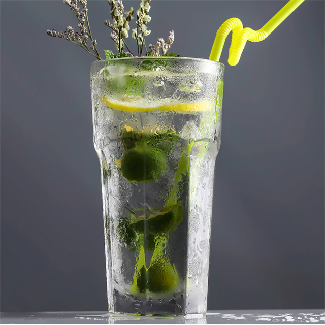 Factory Price Customized Lead Free Crystal 350ML drink cup