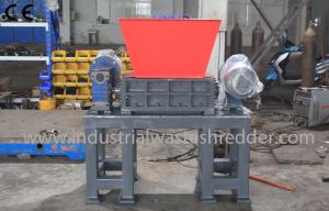 China Recycling Mini Plastic Shredder , PET Bottle Shredder Machine Environmental Protection on sale