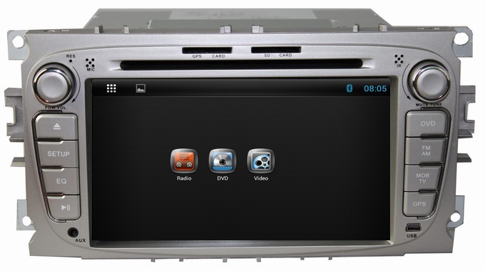 Ouchuangbo Android 4.2 Car DVD Radio GPS Navi Video Ford Mondeo 2007-2010 3G Wifi swc USB