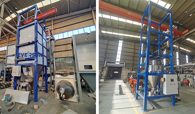 Closed Grain Dust Free Bag Unloading Station Big Bag Unloader For Metal Powder
