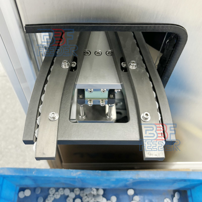 Electromagnetic Vibration Bowl Feeder Double Track Button Switch Vibrator Feeding