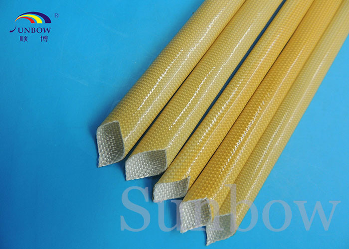 Professional benzene resistance insulator pu fiberglass sleeving for F class motors