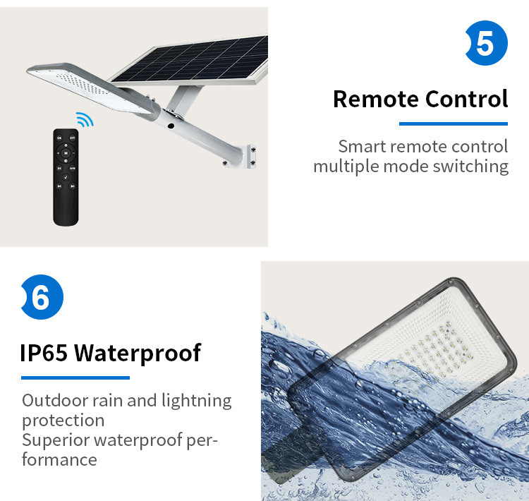 Split Type High Power Solar Street Light Aluminum Alloy 1000w Dusk To Dawn
