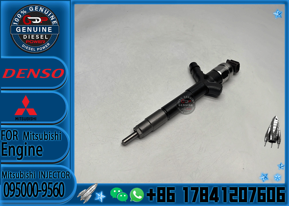 Diesel Fuel Inyector Injector 095000-9560 1465A257 For MITSUBISHI L200 DI-DC