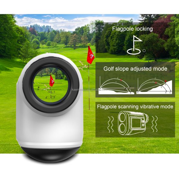 Handheld Rechargeable Laser Rangefinder Golf Mini Laser Rangefinder With Slope Golf Laser Rangefinder