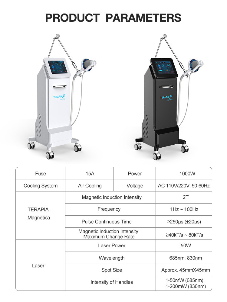 685nm 830nm PEMF Pulsed Electromagnetic Field Machine For Cervical Pain Relief