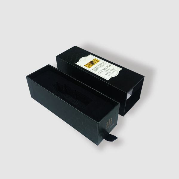 Convenient Shipping Method Window Cosmetic Packaging Drawer Box with Customizable Design 