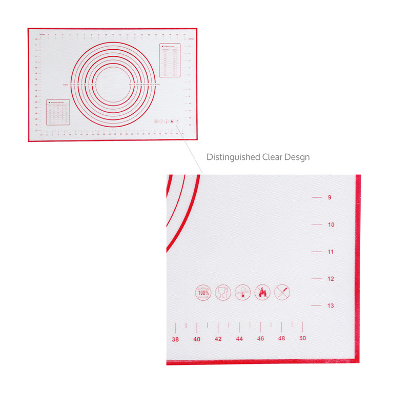Silicone Baking Mats Macaron Cookie Sheet Non Stick Oven Tray Liners for Macaroons/Cake/Bread Making
