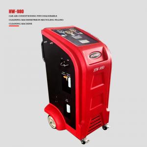 China R134A Gas Charging Car Air Conditioning Recharge Machine 750W on sale