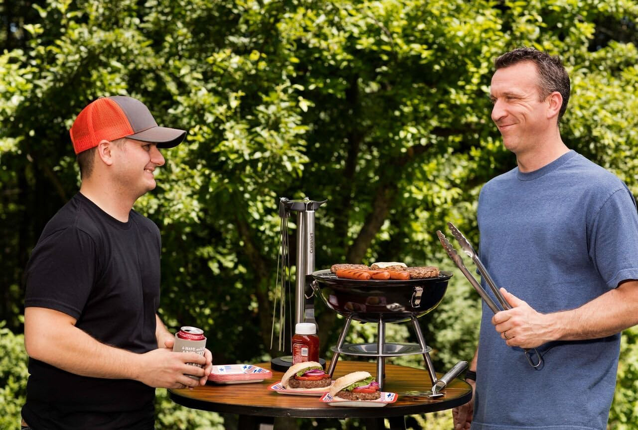 GS Certified Portable Smokeless Charcoal Grill for Outdoor Camping Small Barbecue