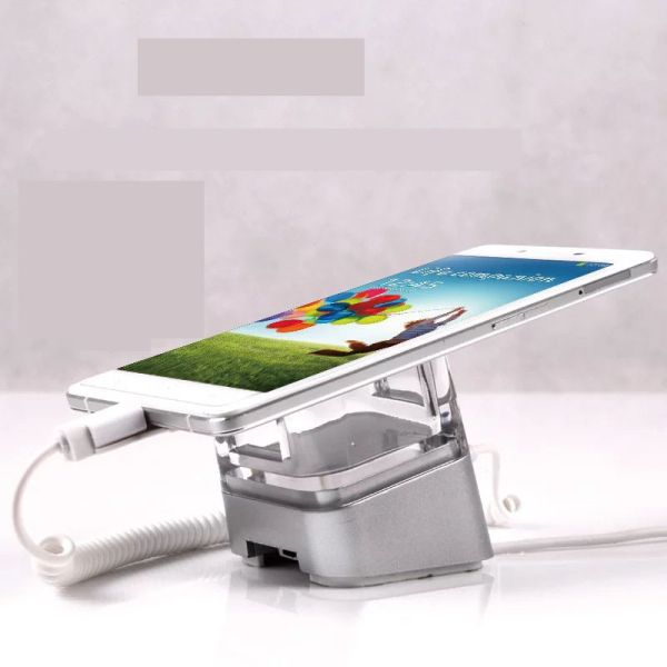 COMER New acrylic display alarm security charging mounting for tablet android
