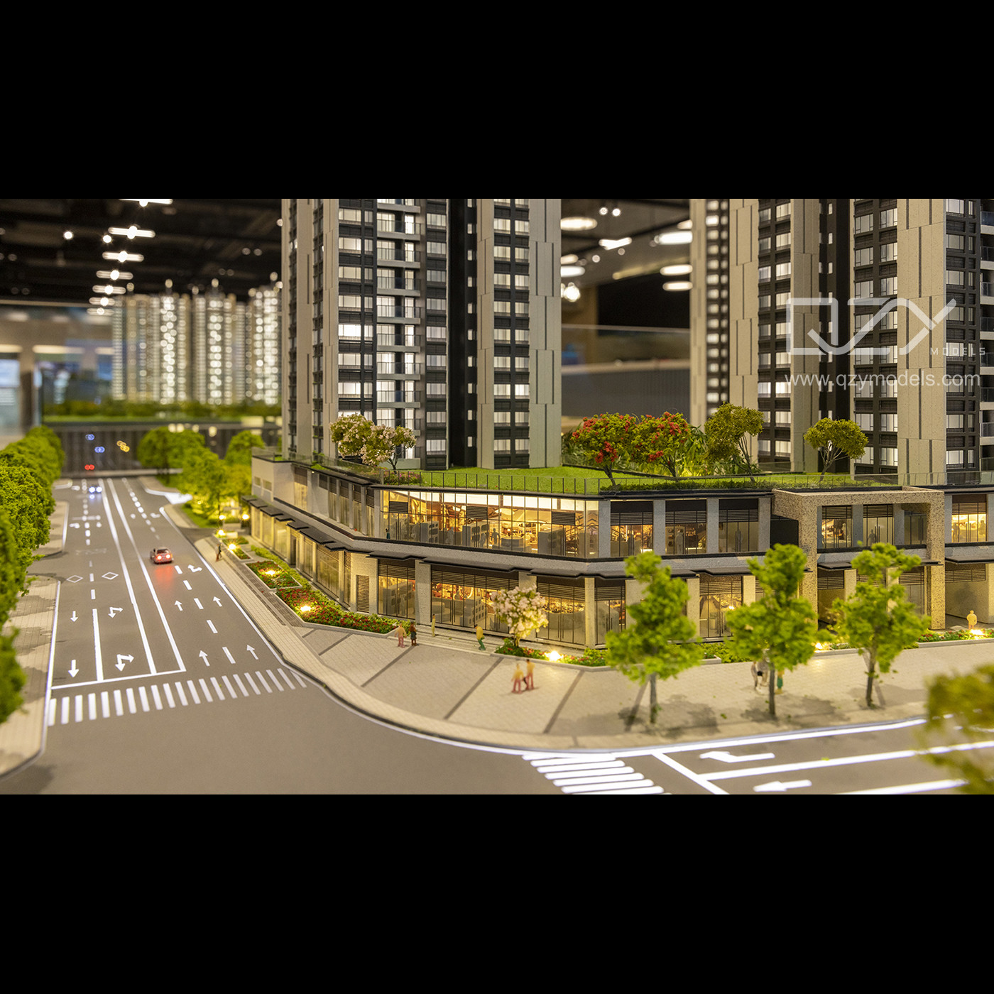 Shenzhen Talents Housing Group 1:150 Zihe Residence Model