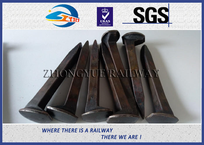 Plain Finished Q235 Railroad Track Spikes Rail Screw Dog Spike For Rail Fastening System​