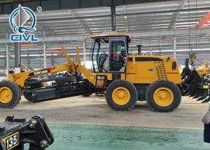 Quality White / Yellow 11000KG Motor Grader 136HP Engine Tractive Force 61.3KN CVGR135 Grader Road Machinery for sale