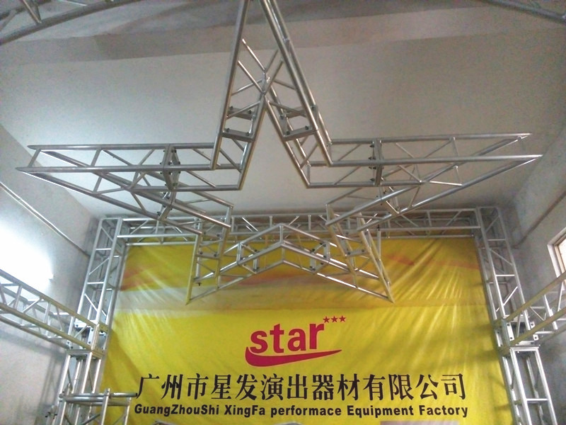 Custom Easy Install Stage Lighting Truss Aluminum/Outdoor Aluminum Stage Roof Truss for Truss Display