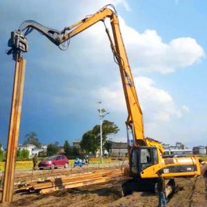 Quality Custom Made Quick Production Time 21 Meters Pile Foundation Excavator Pile Driving Arm for sale