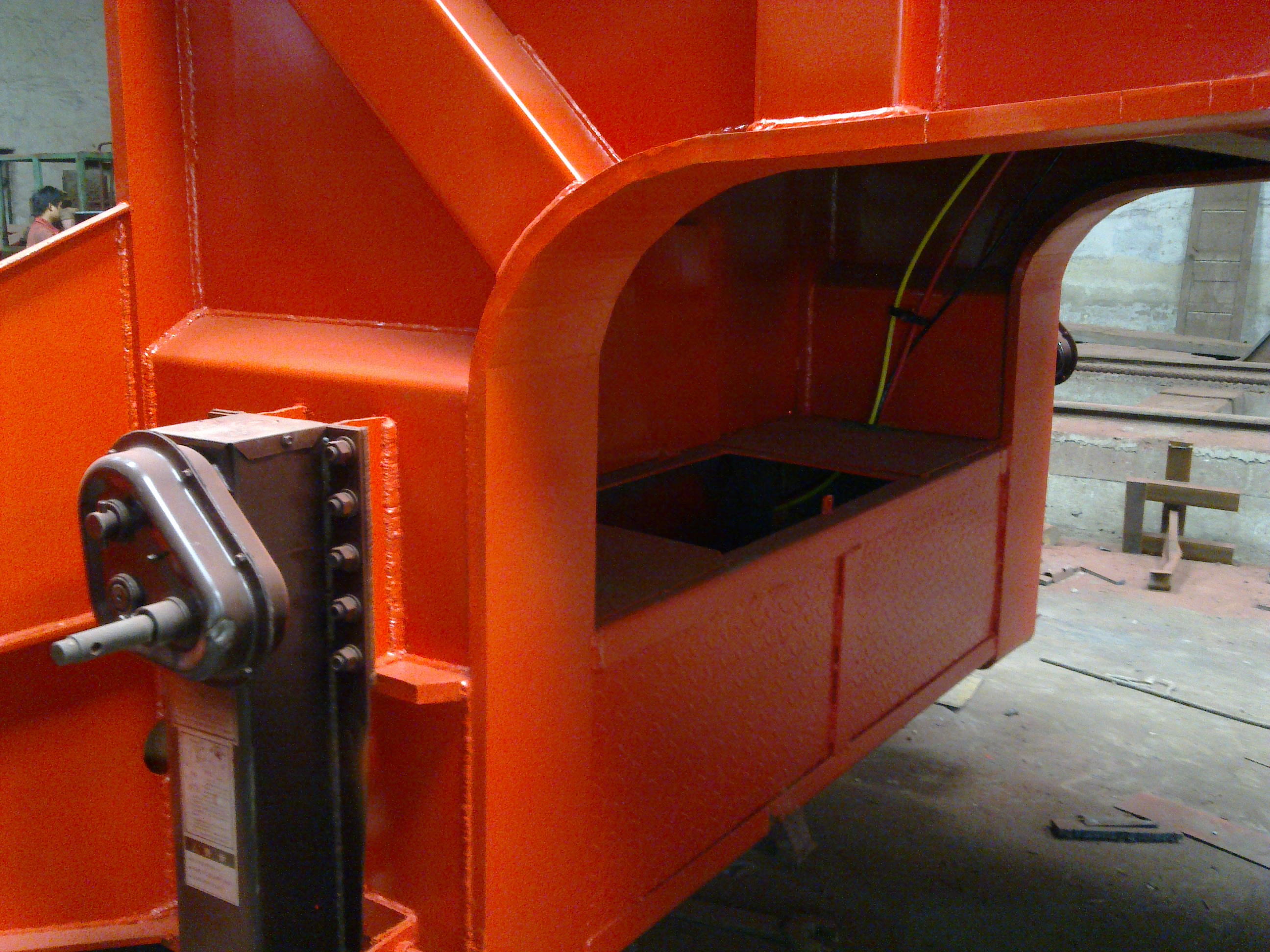 Mechanical Suspension low loader excavator trailer 100tons for heavy duty truck trailer