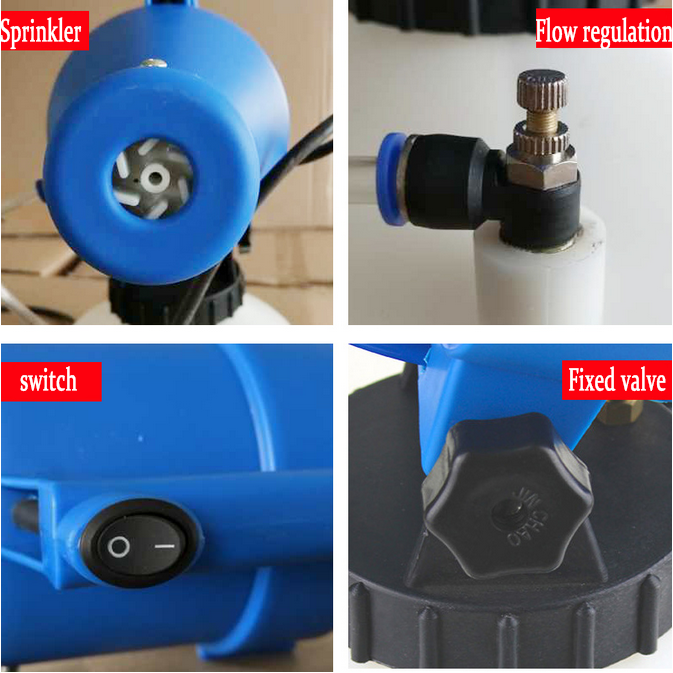 5L Electric High Pressure Sprayer Fogger Intelligent UlV Ultra Low Capacity Sprayer