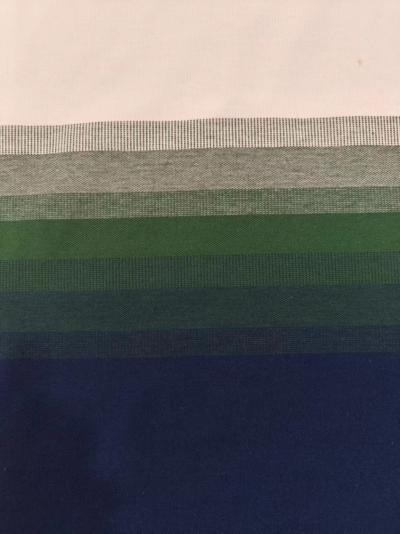 Wear-Resistant, Refreshing And Breathable Fashionable Striped Knit Fabric For Polo Shirt